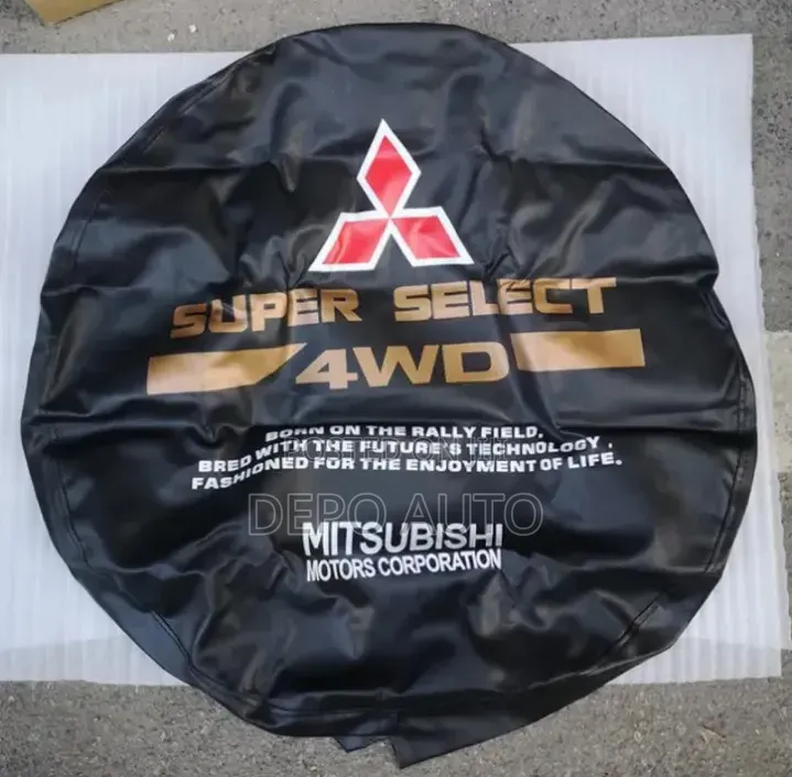 Mitsubishi Leather Tyre Cover