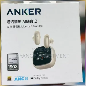 Anker Soundcore Liberty 5 Pro Max Earbuds.