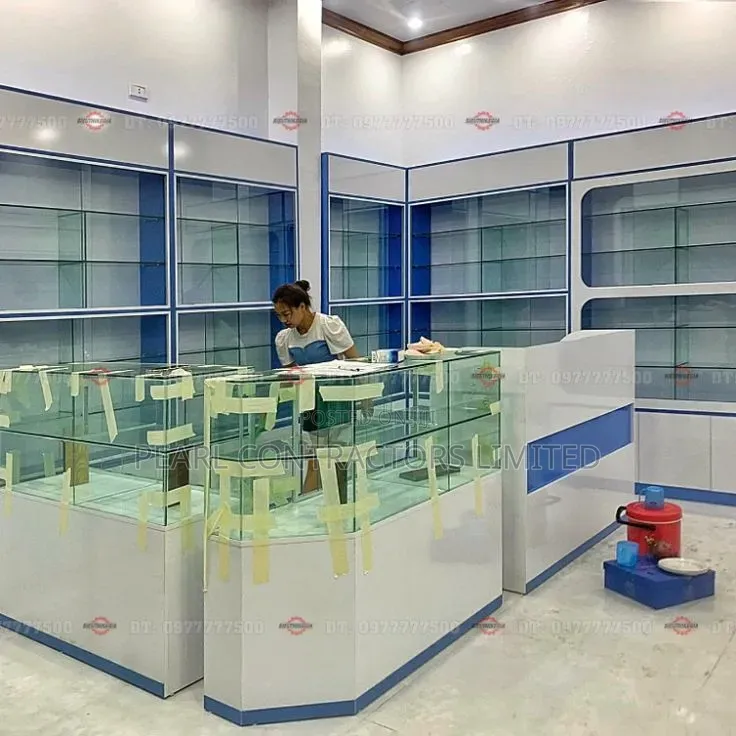 Pharmacy Partitions, Counters and Shelving Services and Installations