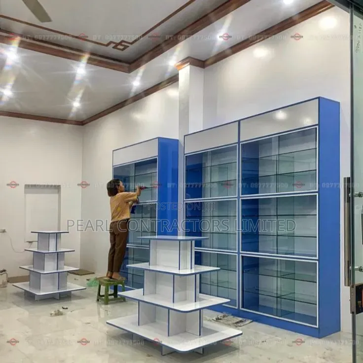 Pharmacy Partitions, Counters and Shelving Services and Installations