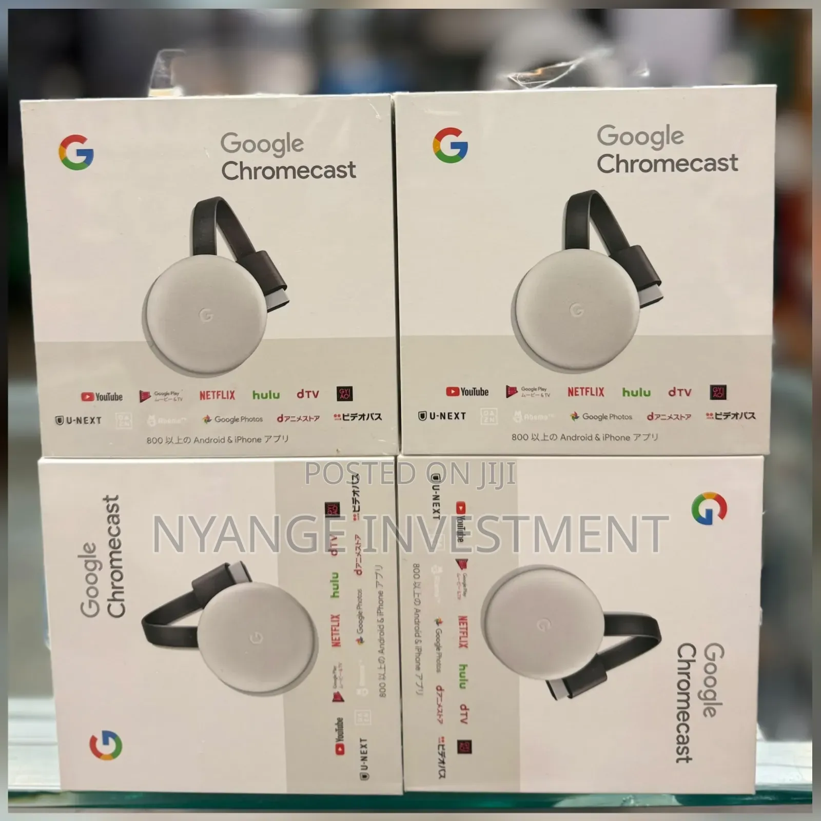 Google Chromecast (3rd Generation) Media Streaming Device .