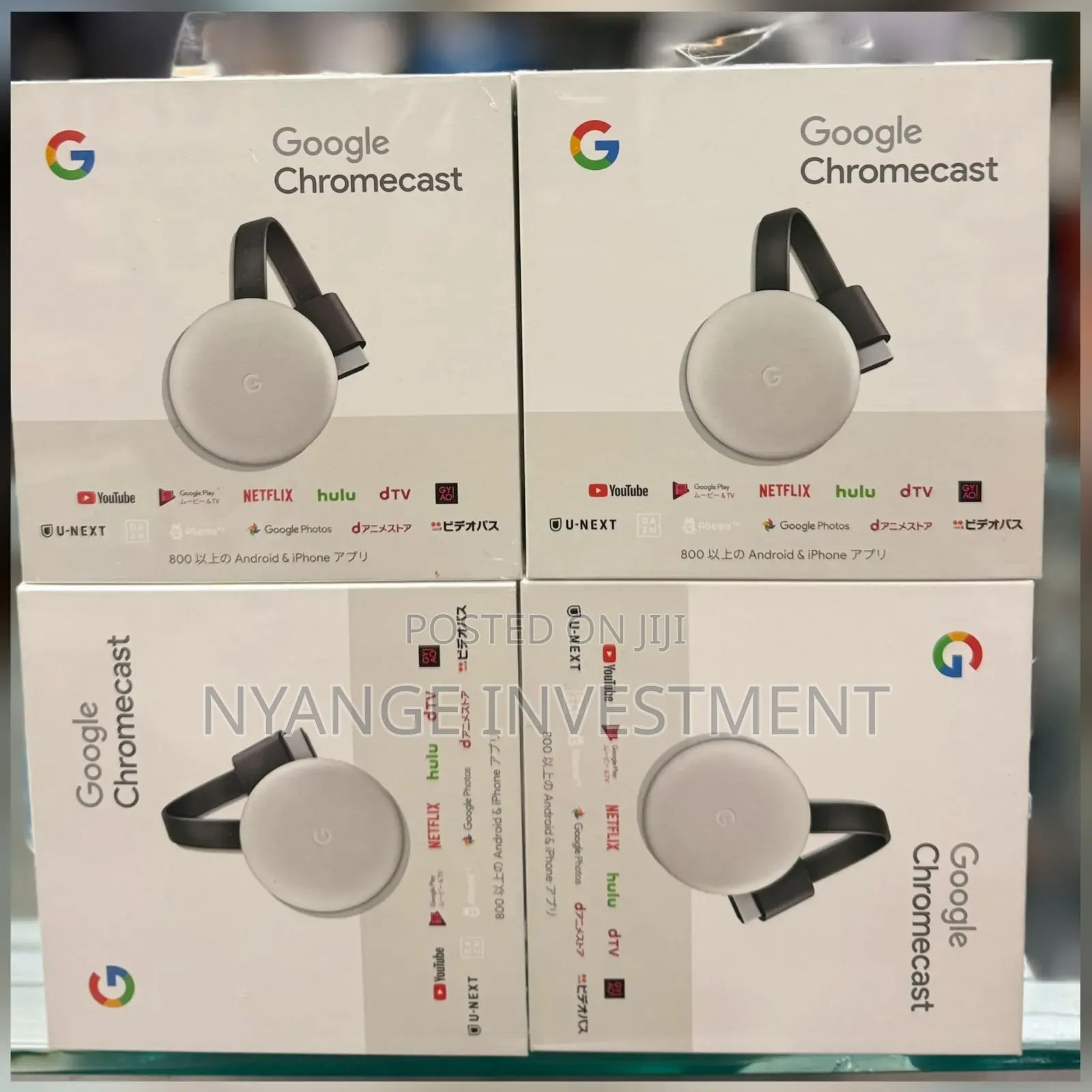 Google Chromecast (3rd Generation) Media Streaming Device .