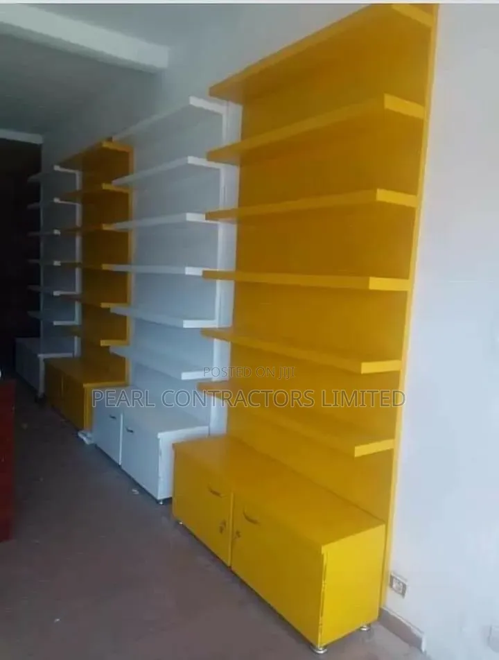 Partitions and Shelves Installation Services in Kampala. Bok Us Now.