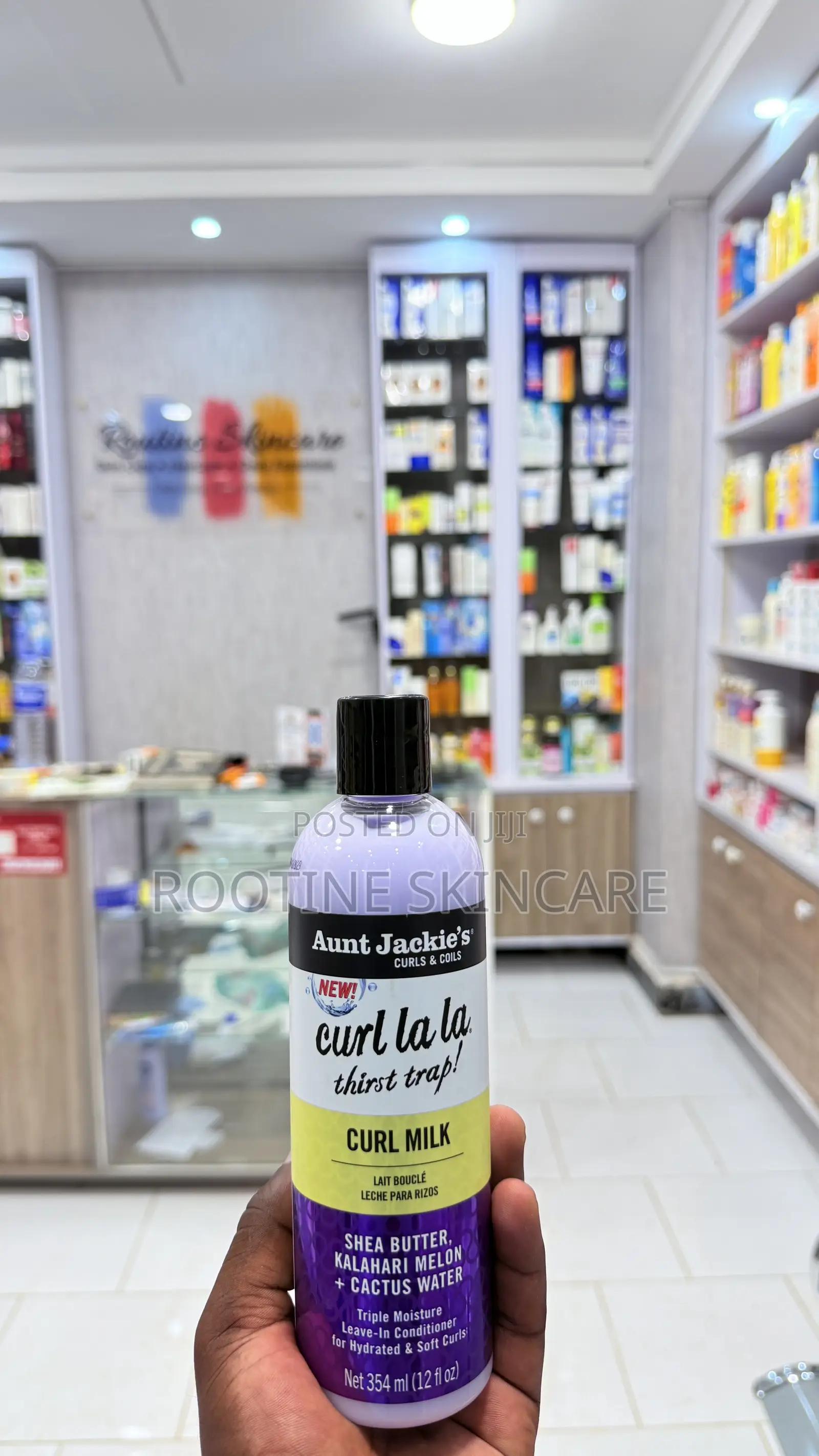 Aunt Jackie's Curl La La Thirst Trap Curl Milk Leave in Conditioner