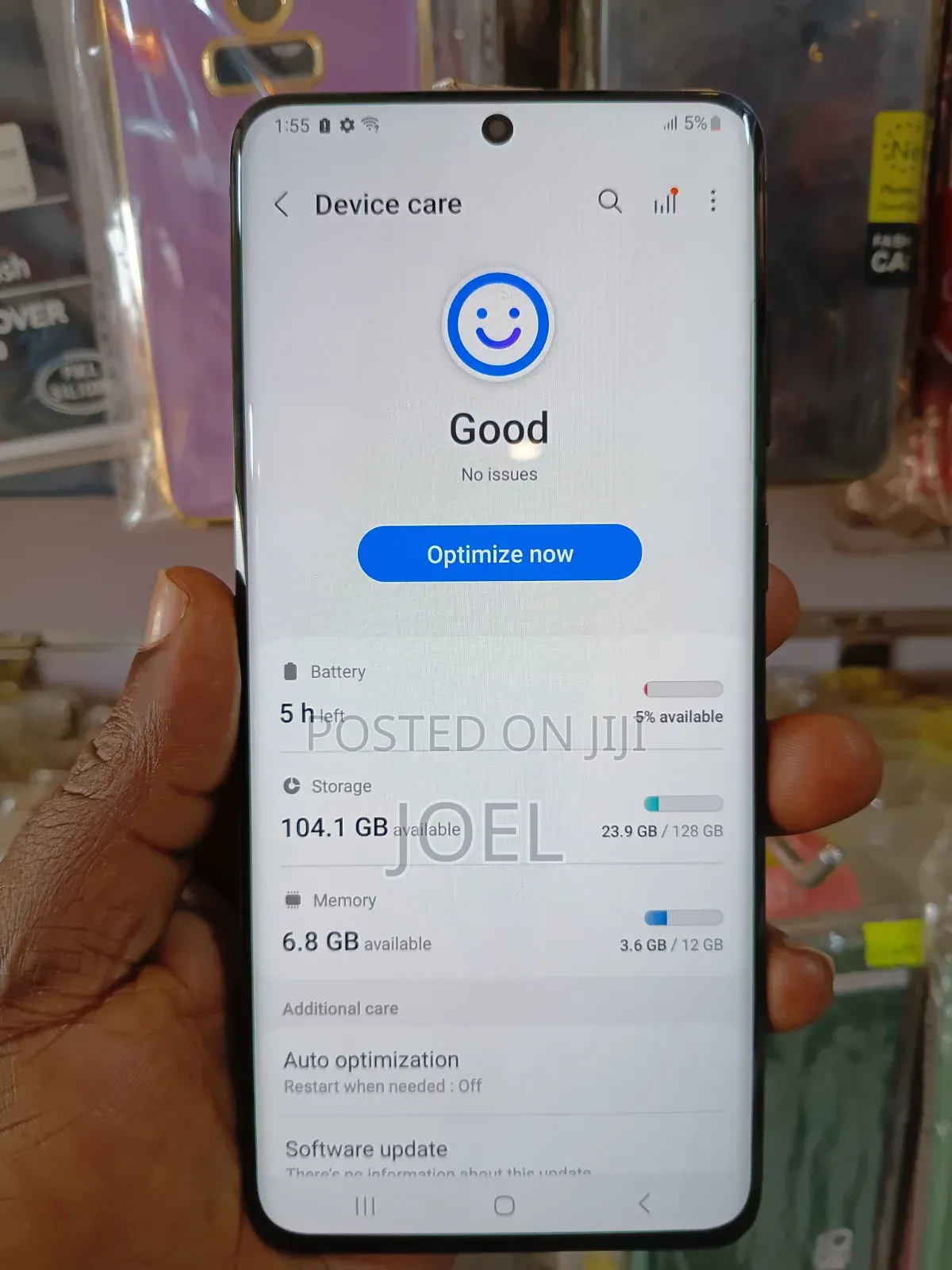 Samsung Galaxy S20+ 5G 128 GB Black