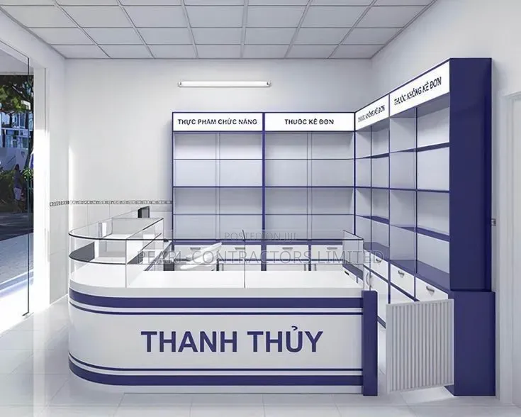 Modern Pharmacy Partitions, Shelving and Setup Expertise Book Us Today