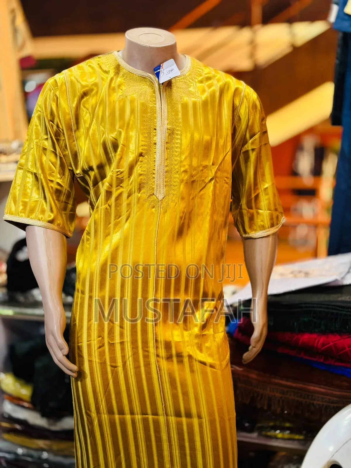 Morrocan Short Sleeve Kanzu