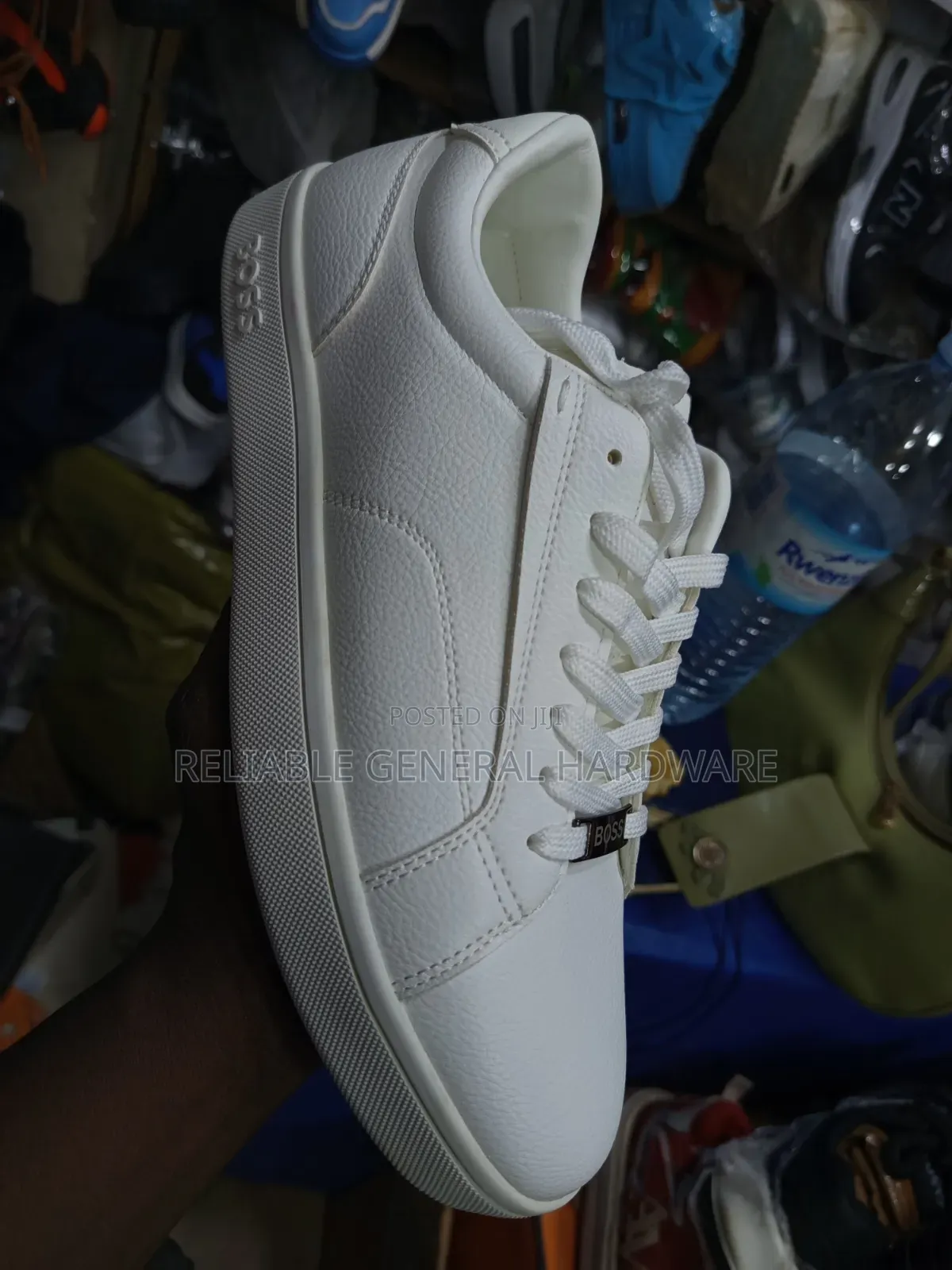 White Boss Sneakers Shoes