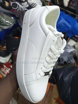 White Boss Sneakers Shoes