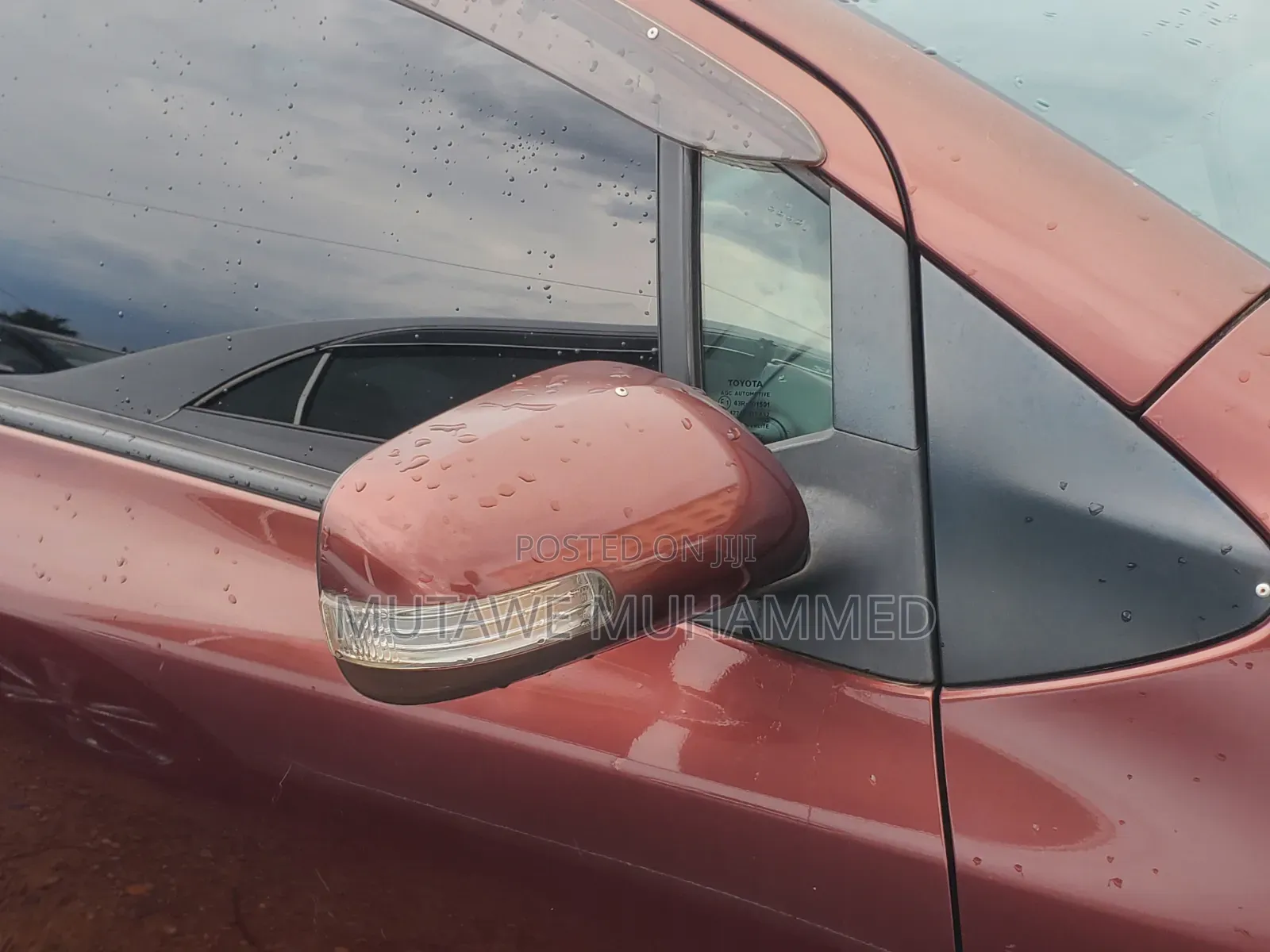 Toyota Vitz 2010 Maroon