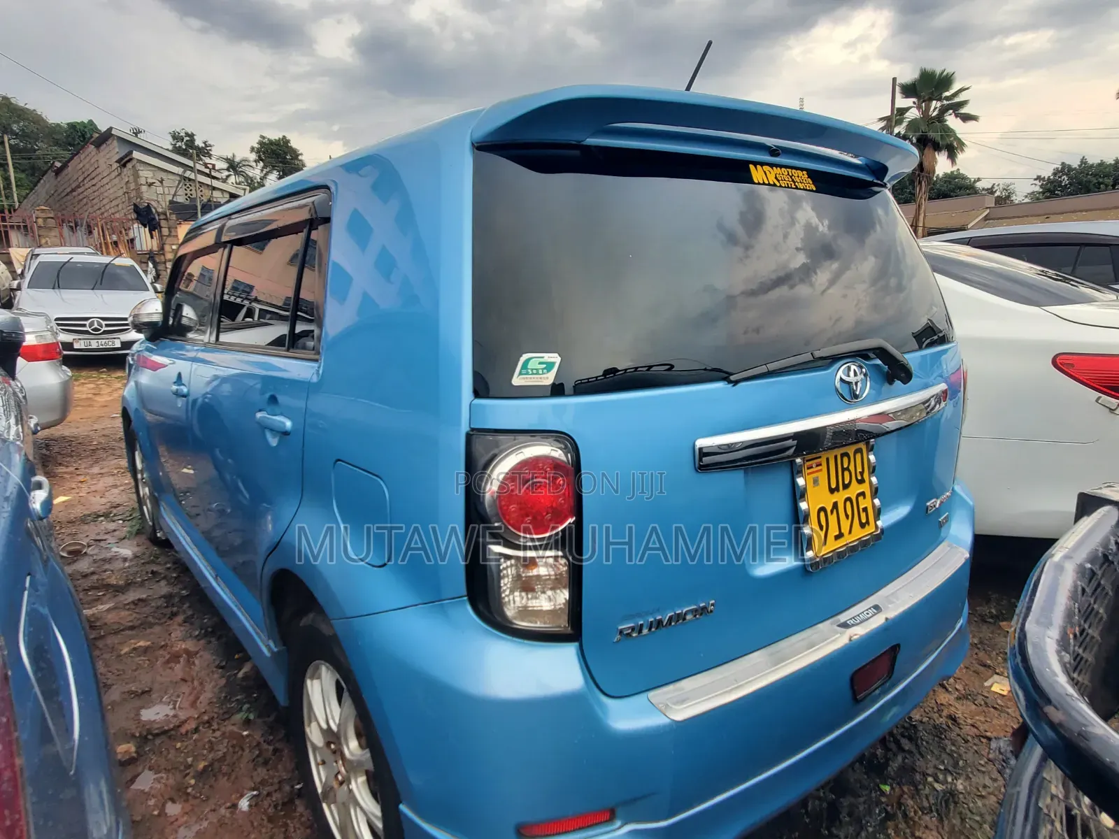 Toyota Corolla Rumion 2011 Blue