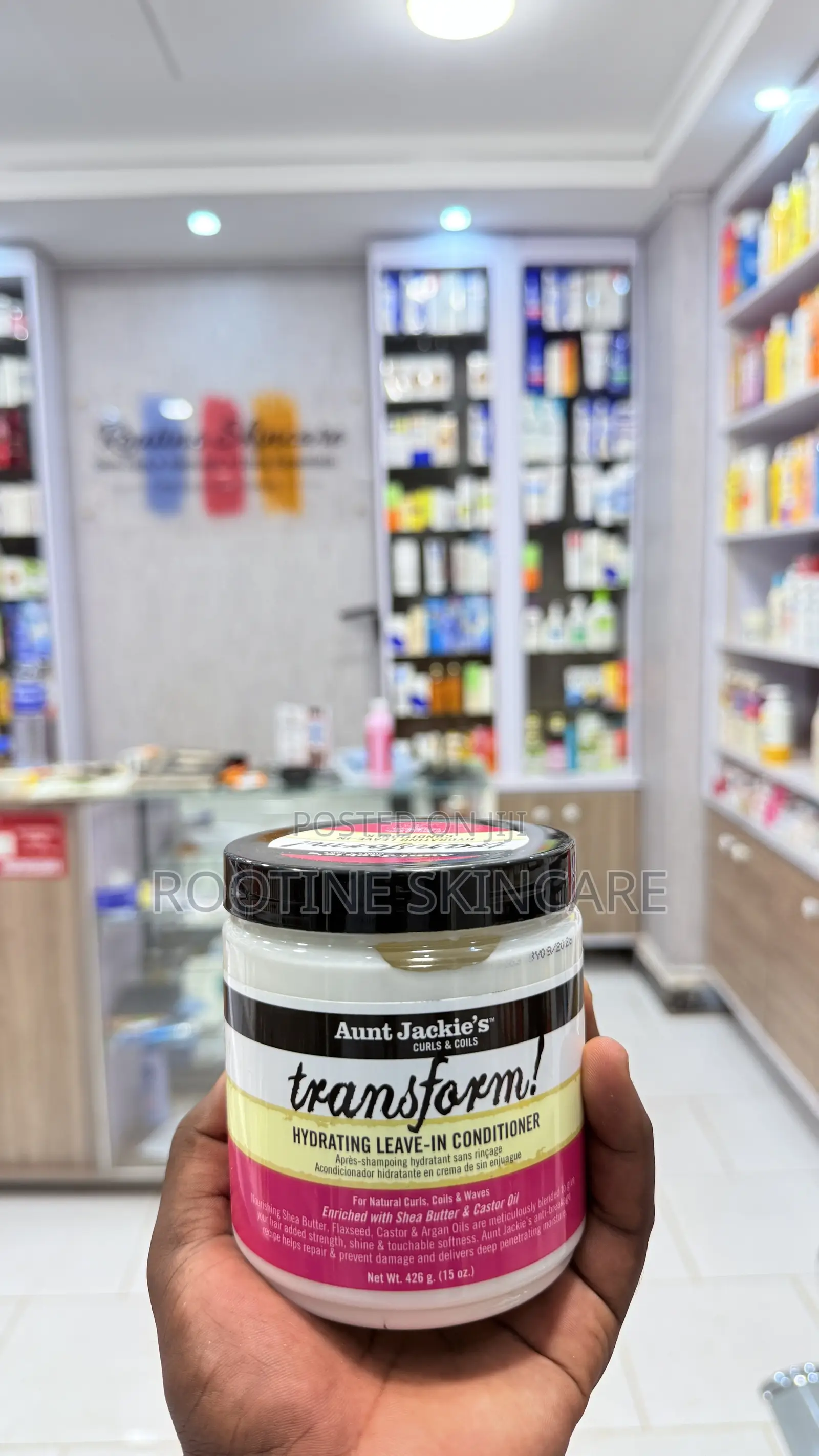 Aunt Jackie's Transform Hydration Leave in Conditioner
