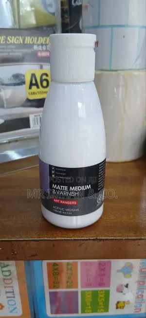 Art Rangers Matte Medium Varnish Bottle