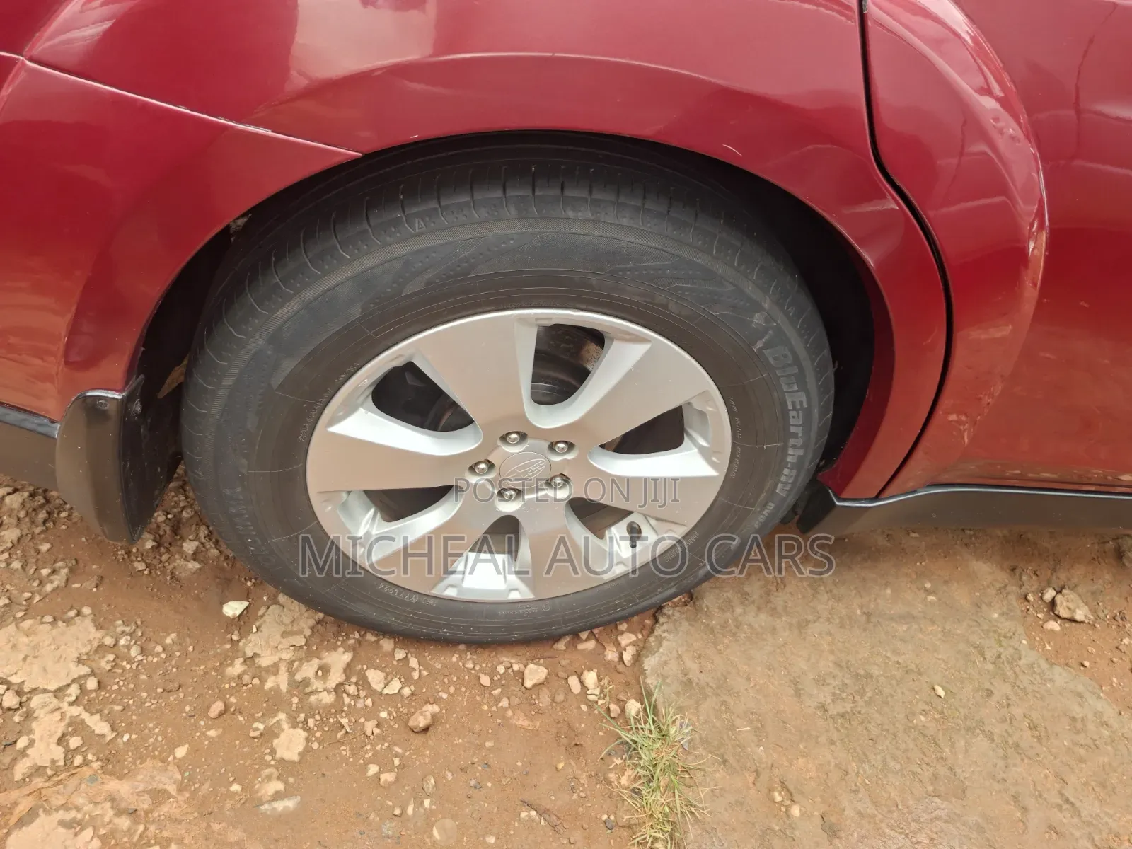 Subaru Outback 2010 Red