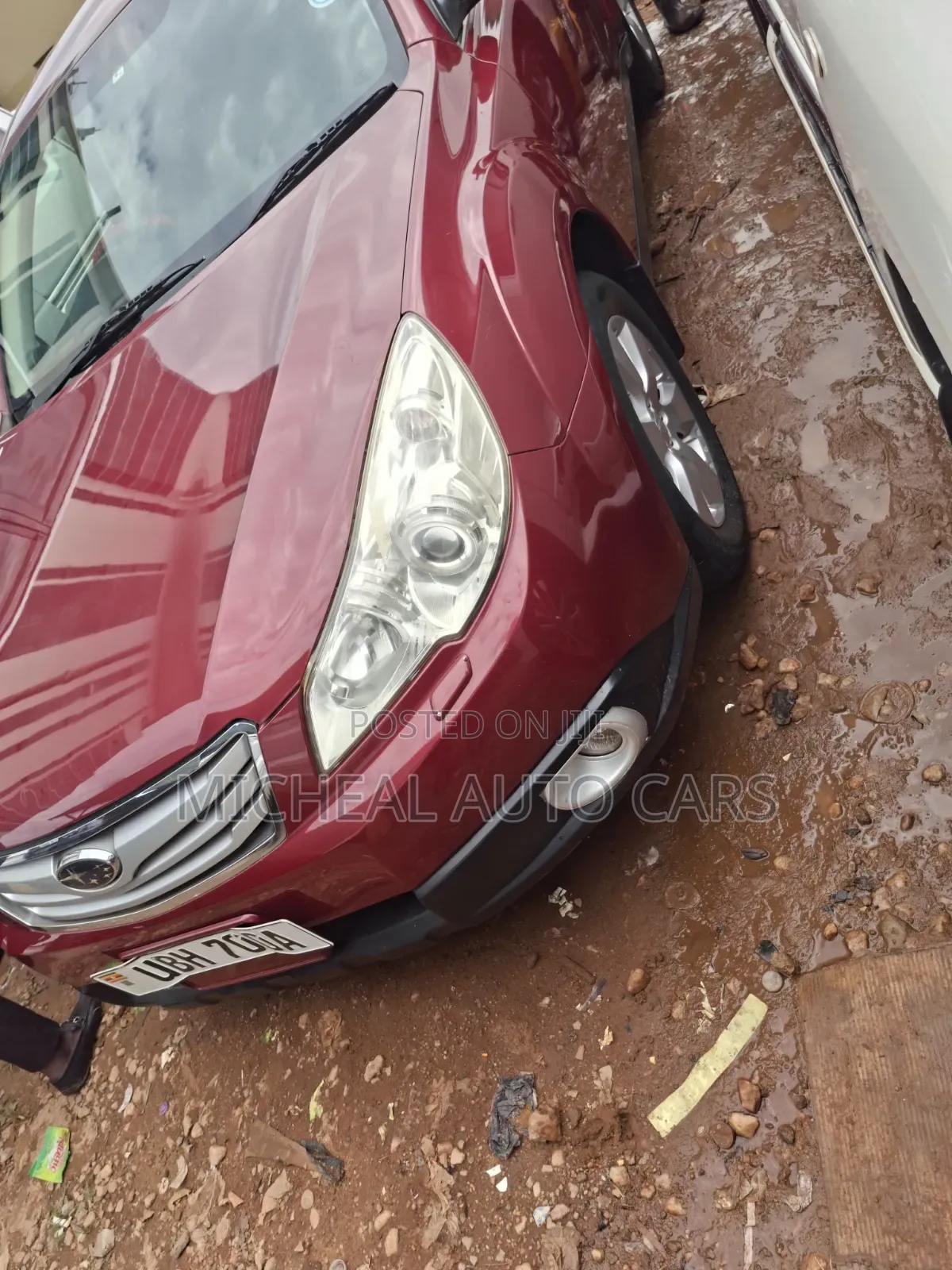 Subaru Outback 2010 Red