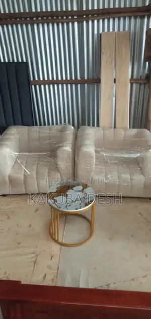 Bean Single Seat Sofa With Its Cetre Table