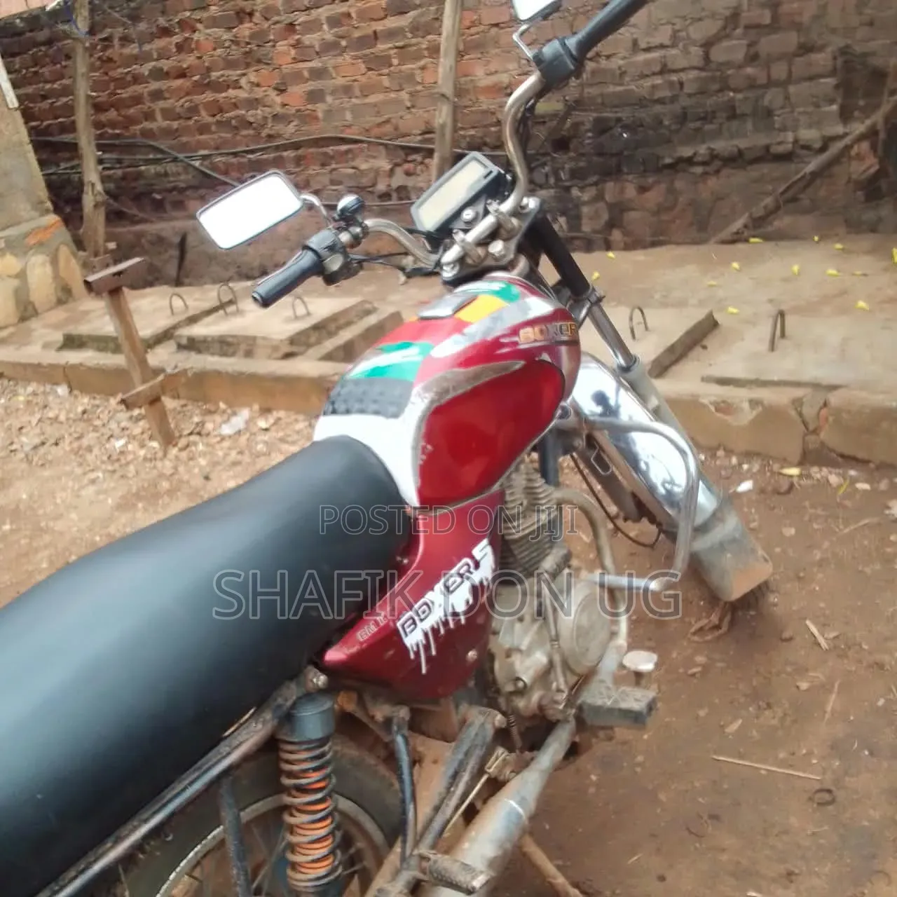 Bajaj Boxer 100 2017 Red