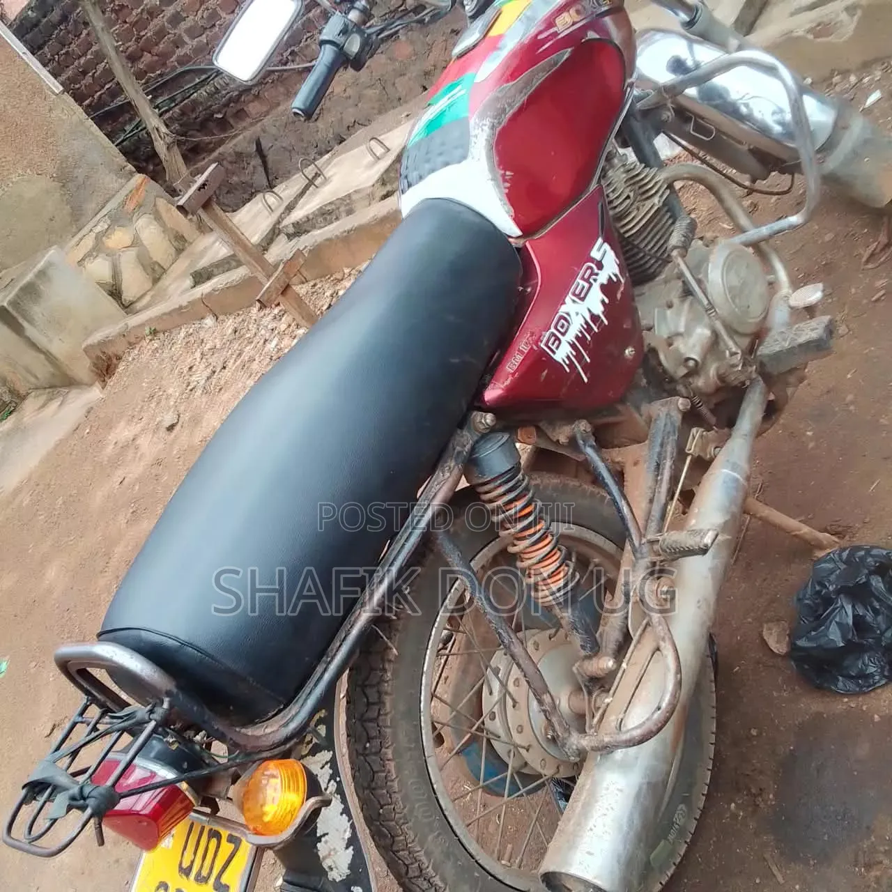 Bajaj Boxer 100 2017 Red