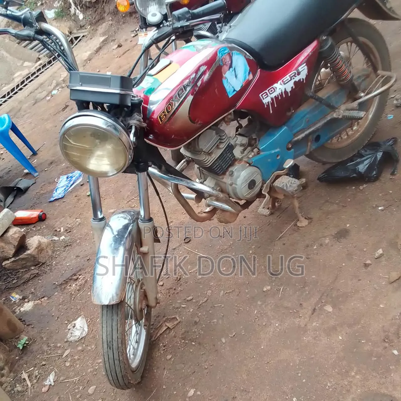 Bajaj Boxer 100 2017 Red