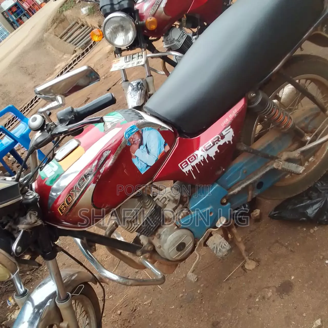 Bajaj Boxer 100 2017 Red