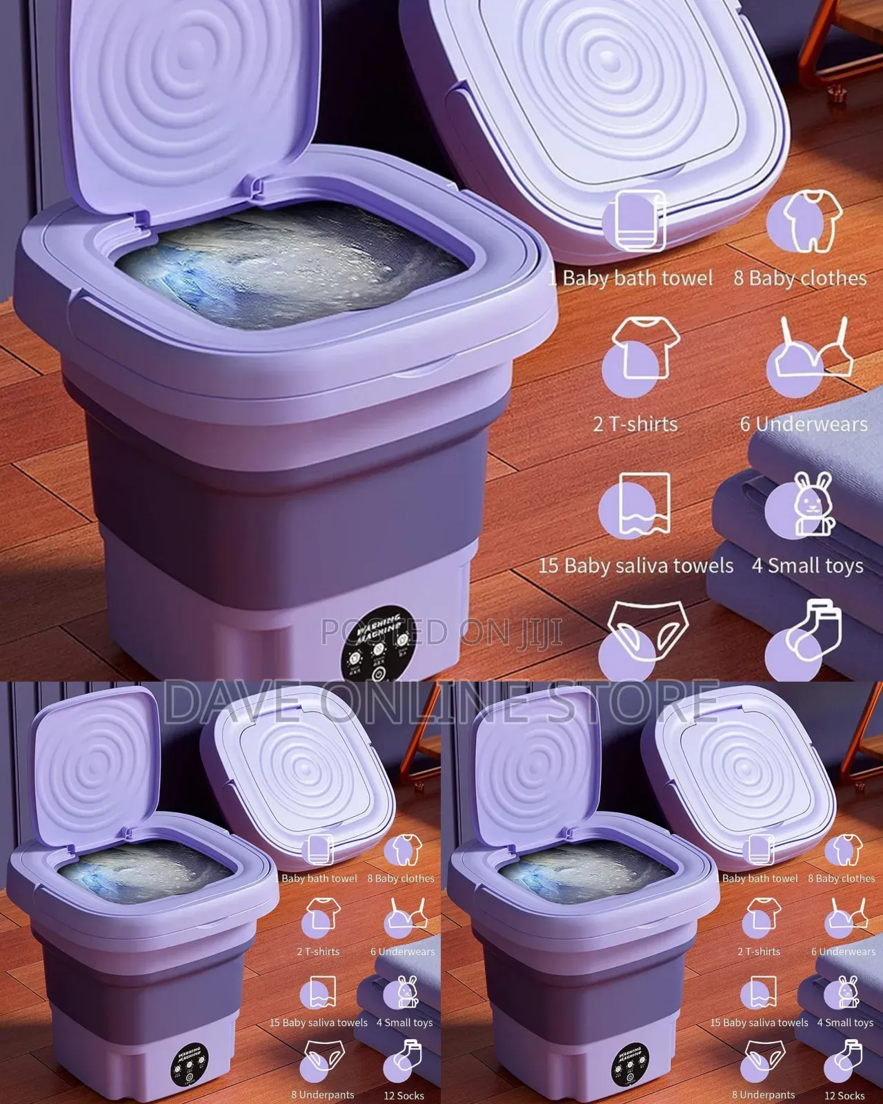 9L Folding Washing Machine