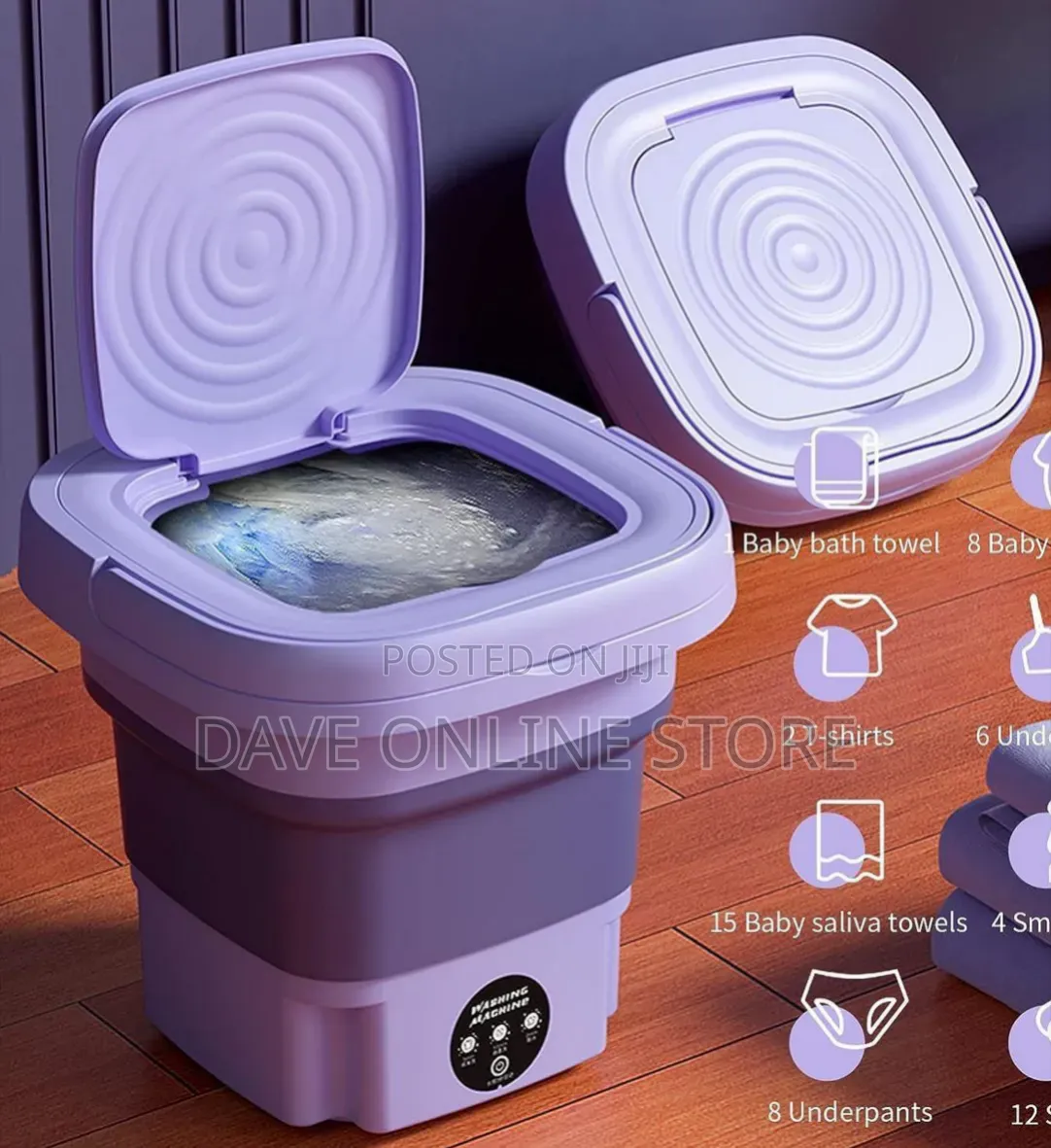 9L Folding Washing Machine