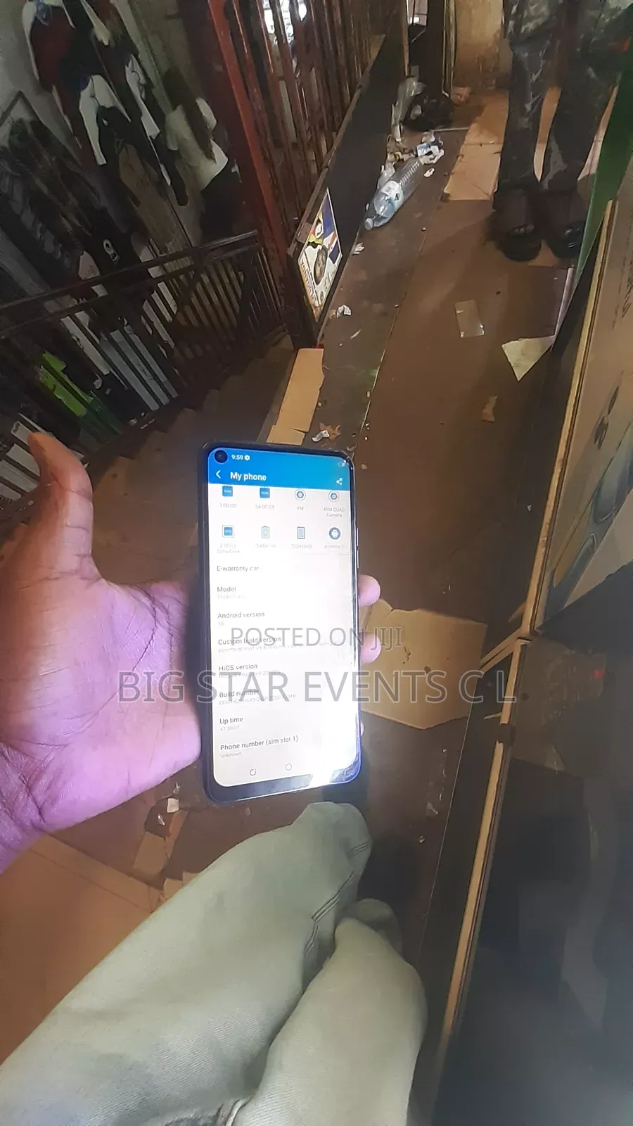 Tecno Camon 15 Air 64 GB Black