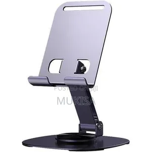 Aluminum Folding Phone Stand, Tablet Stand,Metal Rotating Phone Holder
