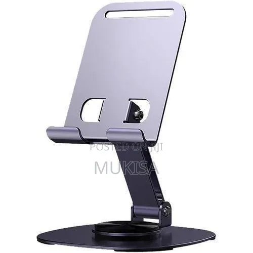Aluminum Folding Phone Stand, Tablet Stand,Metal Rotating Phone Holder