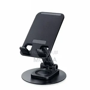 Aluminum Folding Phone Stand, Tablet Stand,Metal Rotating Phone Holder