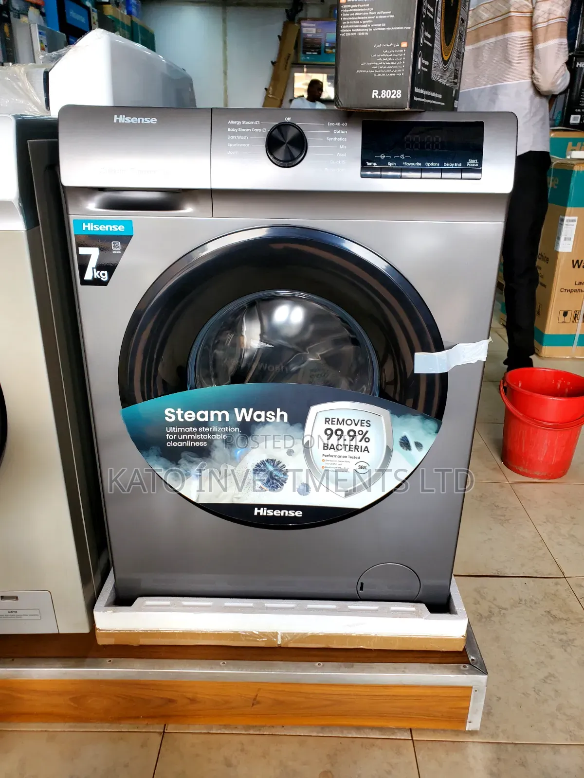 7kg Side Loader Hisense Automatic Washing Machine
