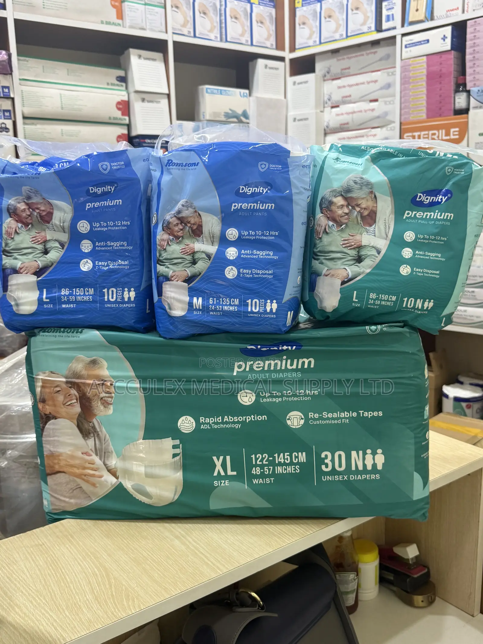 Premium Dignity Adult Diapers and Pants