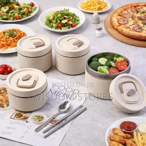 Leak Resistant Food Storage Tiffin Set for Office School College