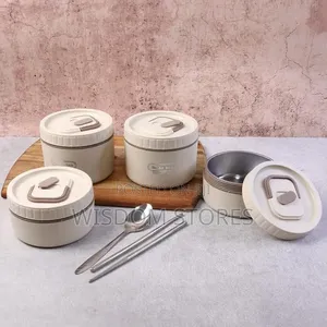 Leak Resistant Food Storage Tiffin Set for Office School College