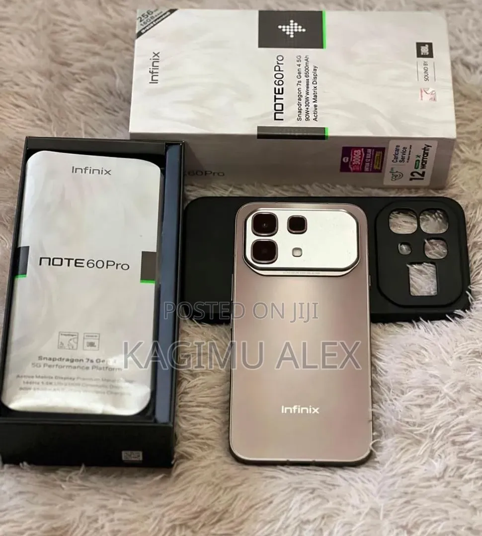 New Infinix Note 60 Pro 256 GB Gray