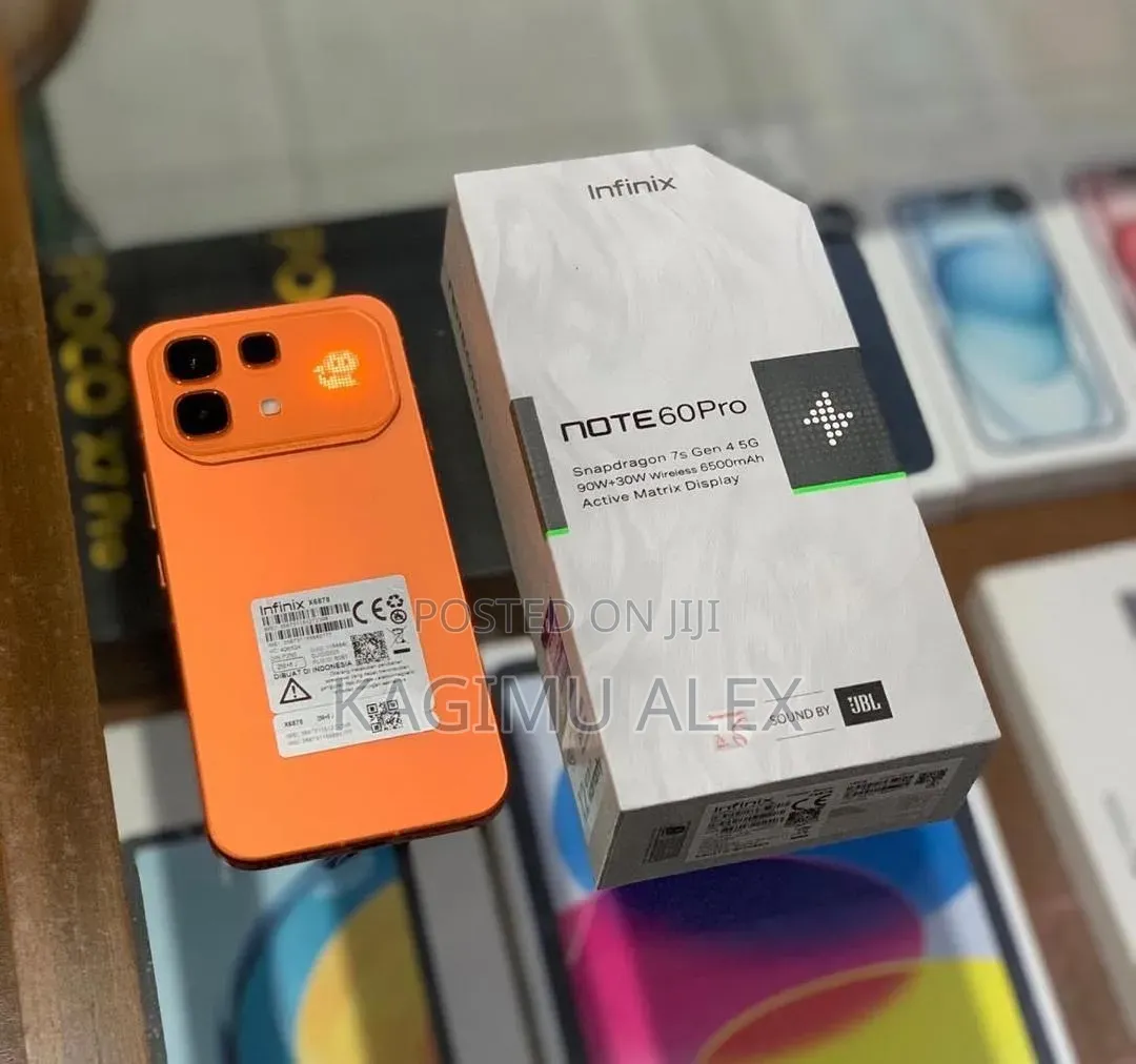 New Infinix Note 60 Pro 256 GB Orange