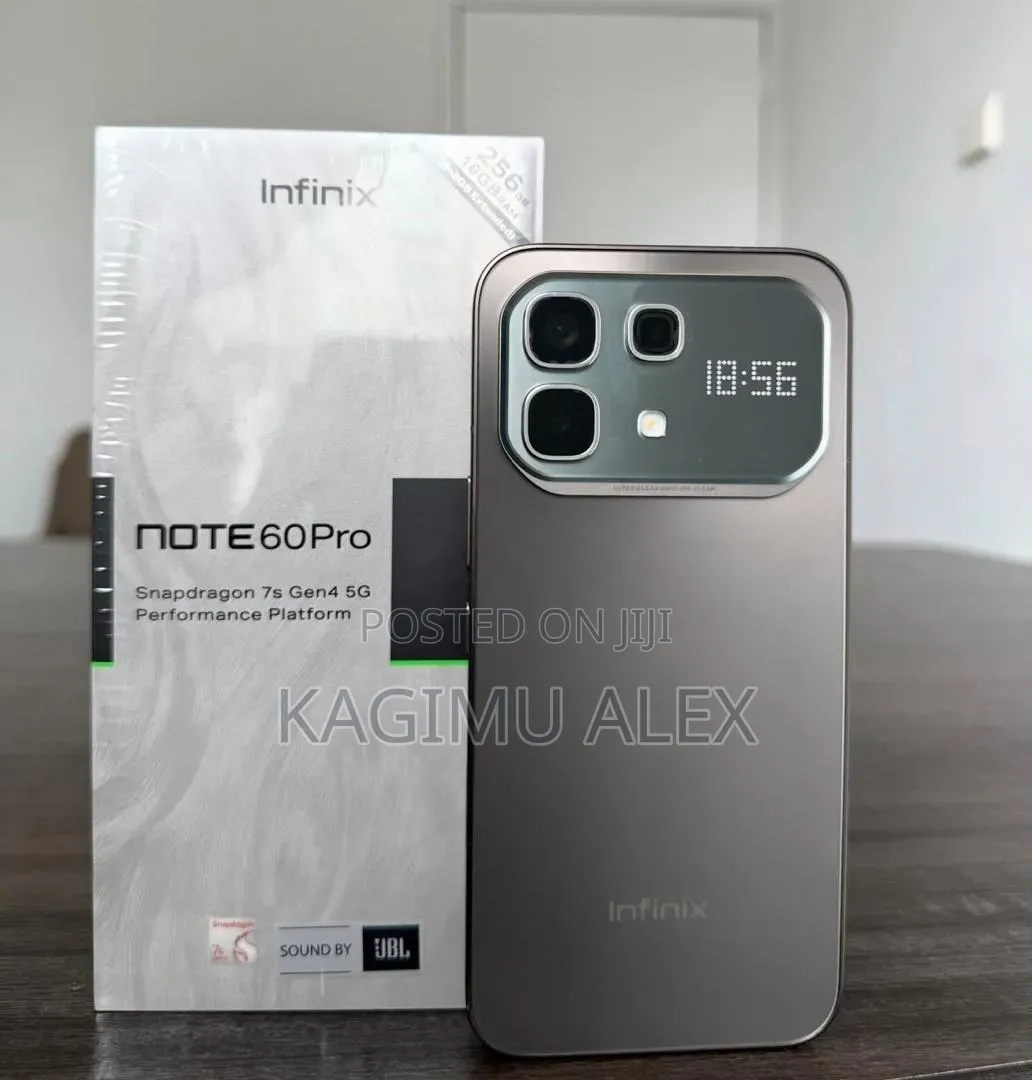 New Infinix Note 60 Pro 256 GB Gray