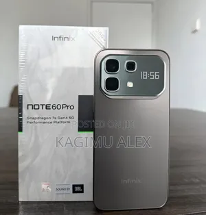 New Infinix Note 60 Pro 256 GB Gray