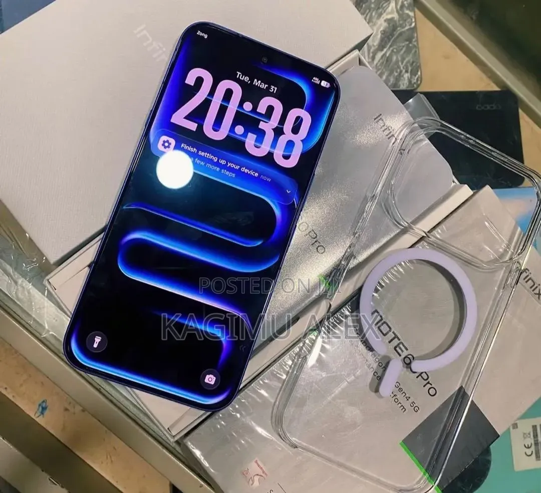 New Infinix Note 60 Pro 256 GB Gray