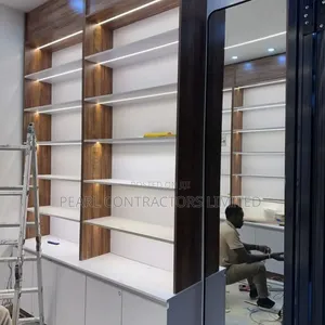 Shop Partitions and Cabinetry Works and Shelving Installation