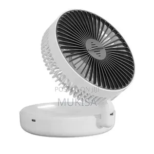 3-in-1 Portable Rechargeable Fan – 5000mAh