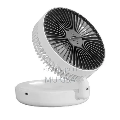 3-in-1 Portable Rechargeable Fan – 5000mAh