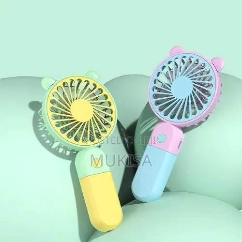 Portable Handheld USB Rechargeable Mini Fan - Multi-Colour