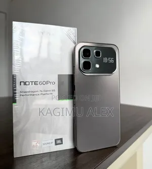 New Infinix Note 60 Pro 256 GB Gray