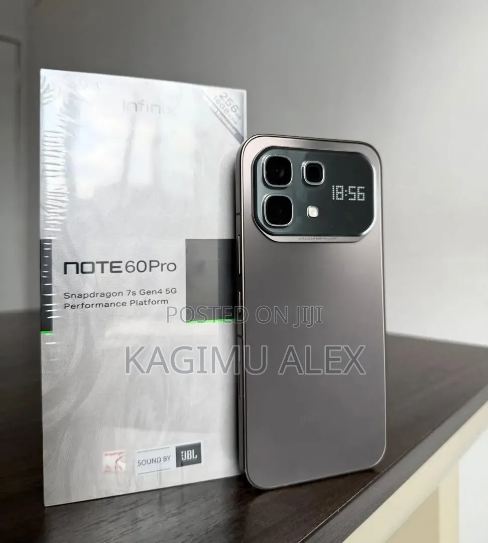 New Infinix Note 60 Pro 256 GB Gray