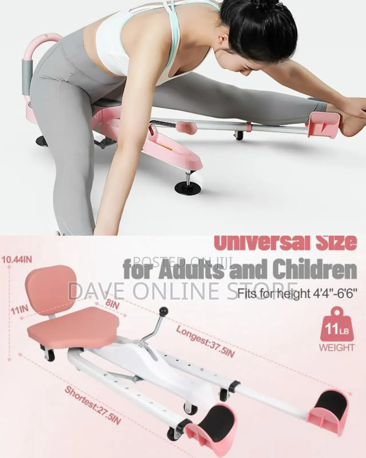 Split Leg Stretching Machine