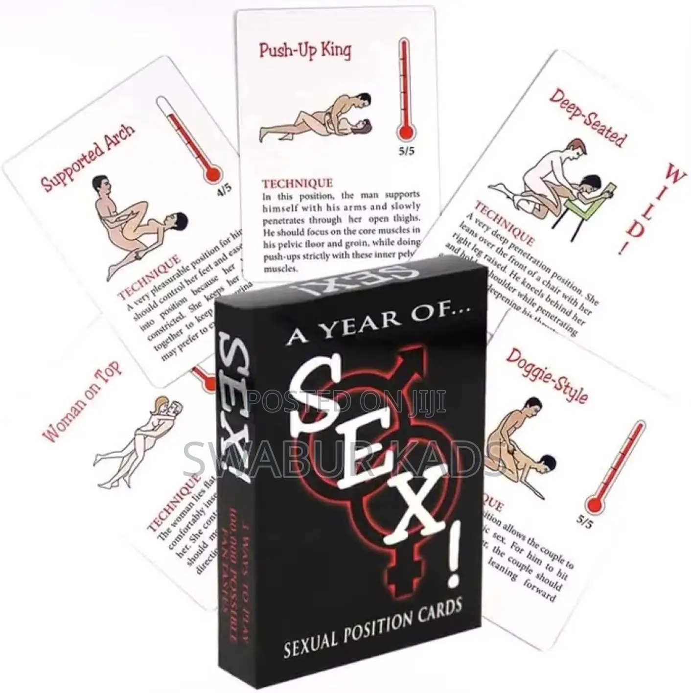 Sex Position Cards