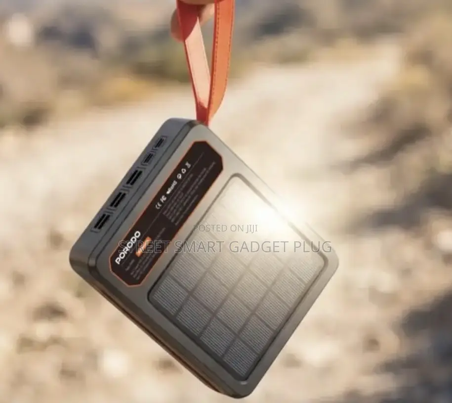 Porodo Laros 80,000mah Solar Power Bank