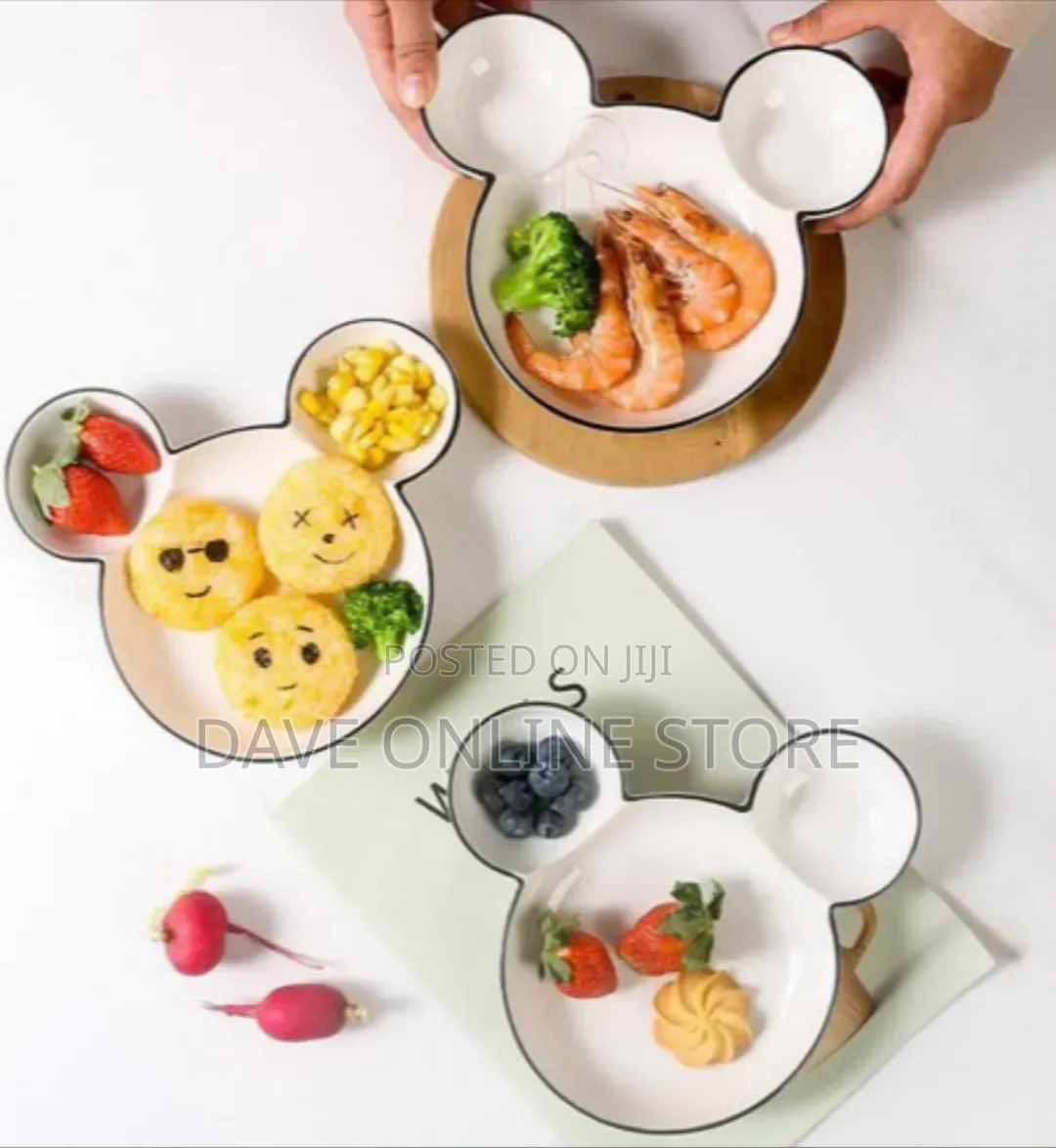 Mickey Mouse Themed Plates