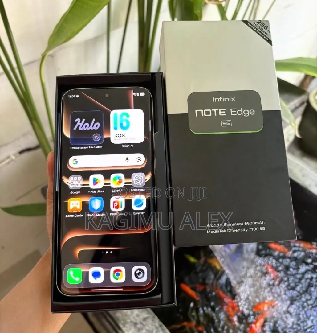 New Infinix Note Edge 256 GB Black